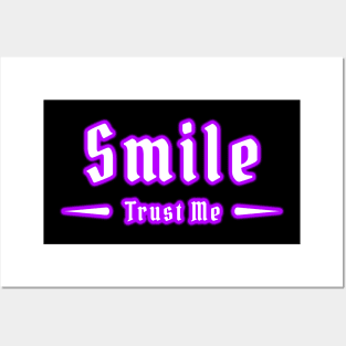 Smile, Trust Me - 08 Posters and Art